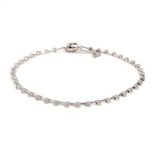 TASAKI K18WG Diamond Bracelet